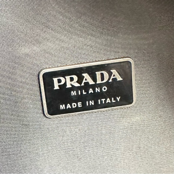 Authentic PRADA Gray Green & Black Nylon Backpack - Picture 14 of 15